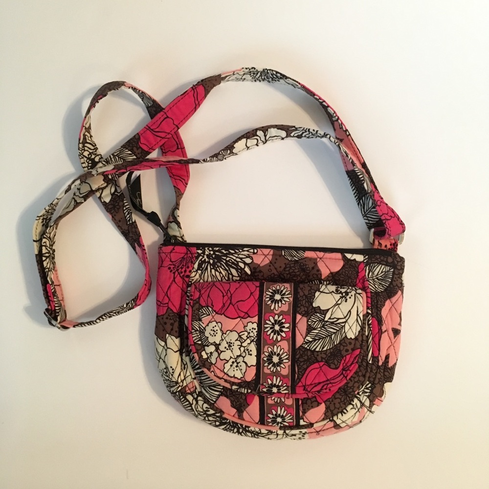 Mocha Rouge Lizzy crossbody purse Vera Bradley